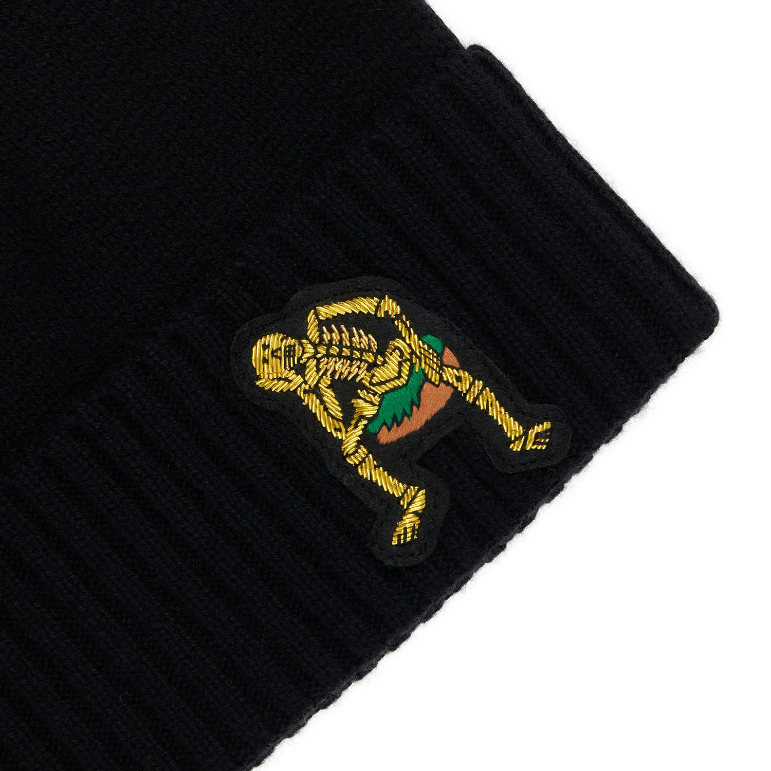 Derry Bones Santa Beanie Black - Image 5