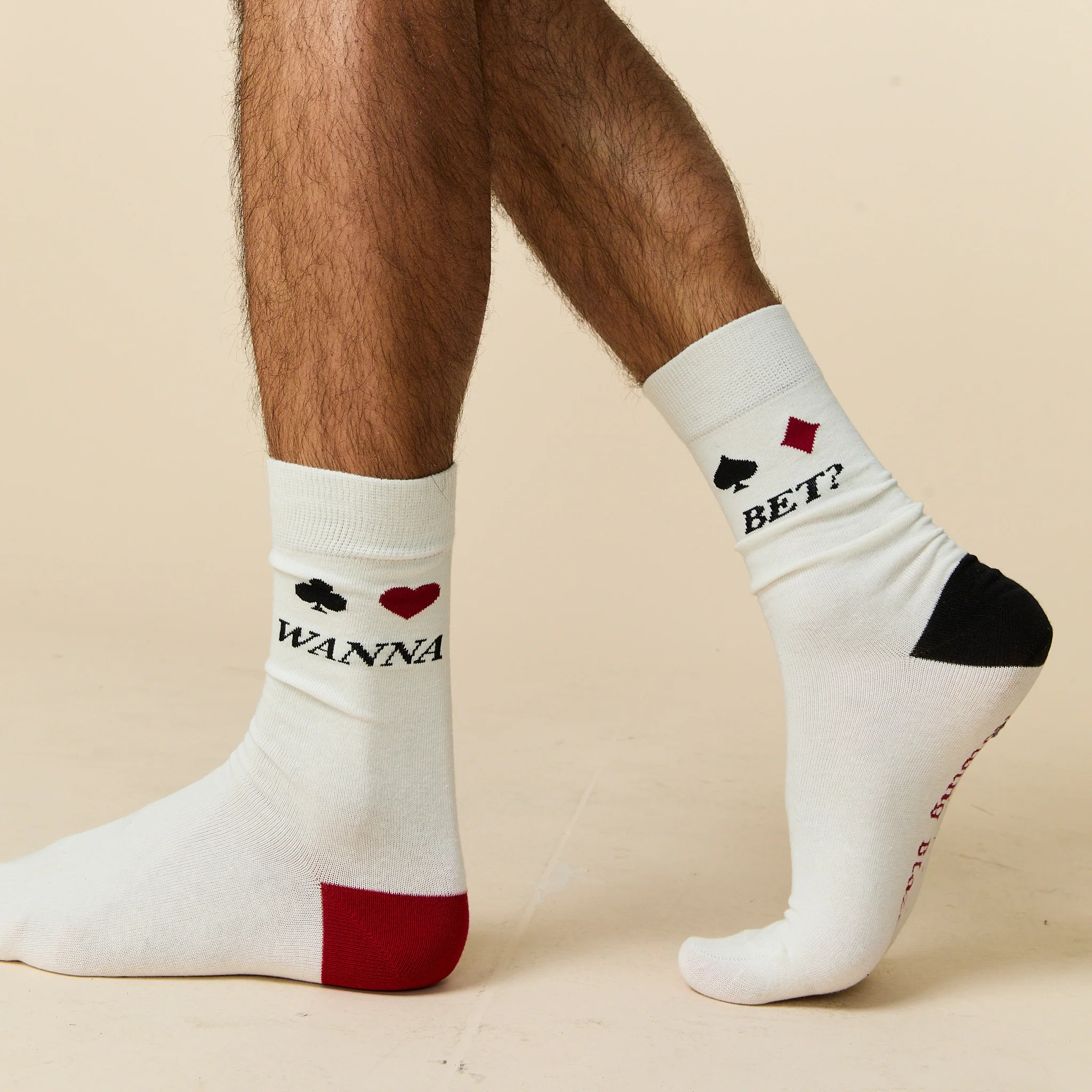 Gambling Socks White - Image 2