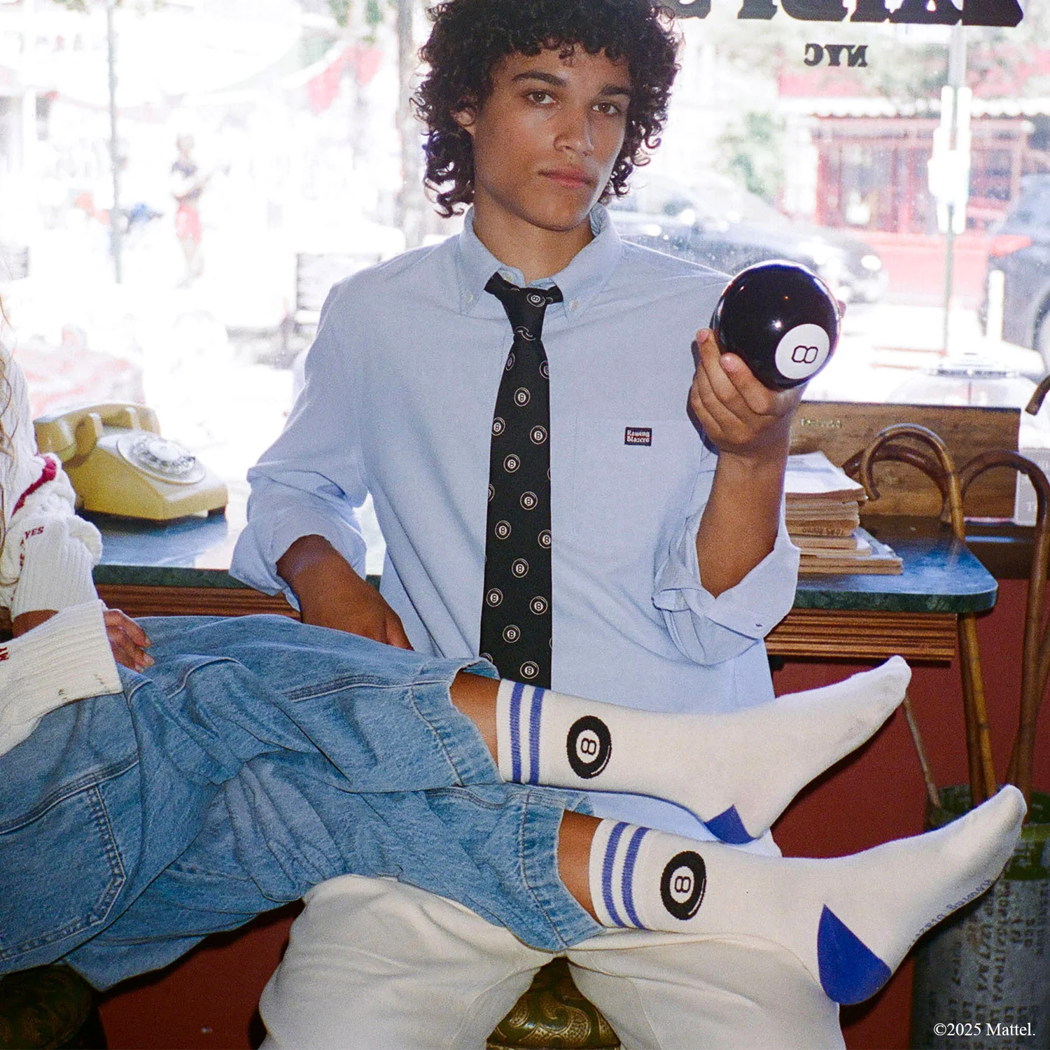 Magic 8™ Icon Socks Cream - Image 2