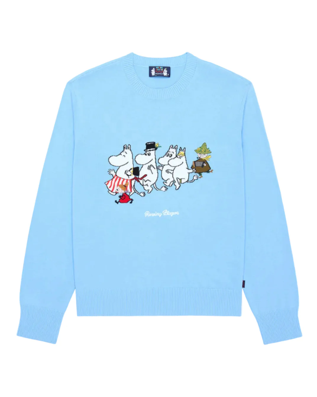 Men’s Moomin Cotton Marching Sweater Blue