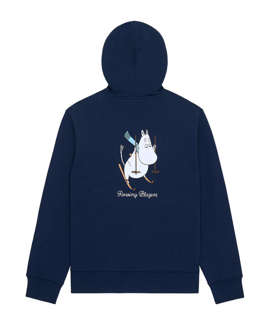 Men’s Moomin Hoodie Navy - Image 3