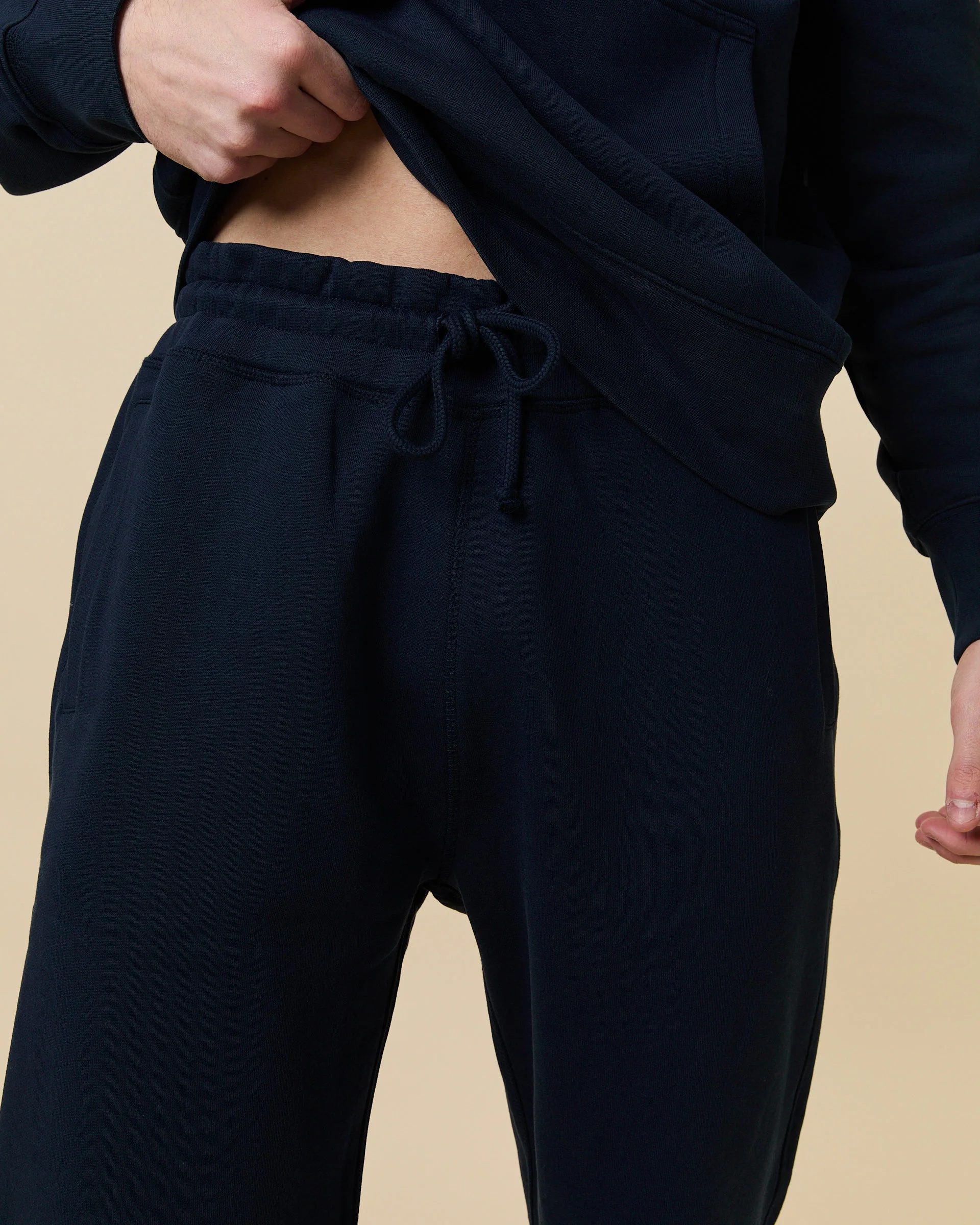 Men's Collegiate Sweatpants Navy - Image 3