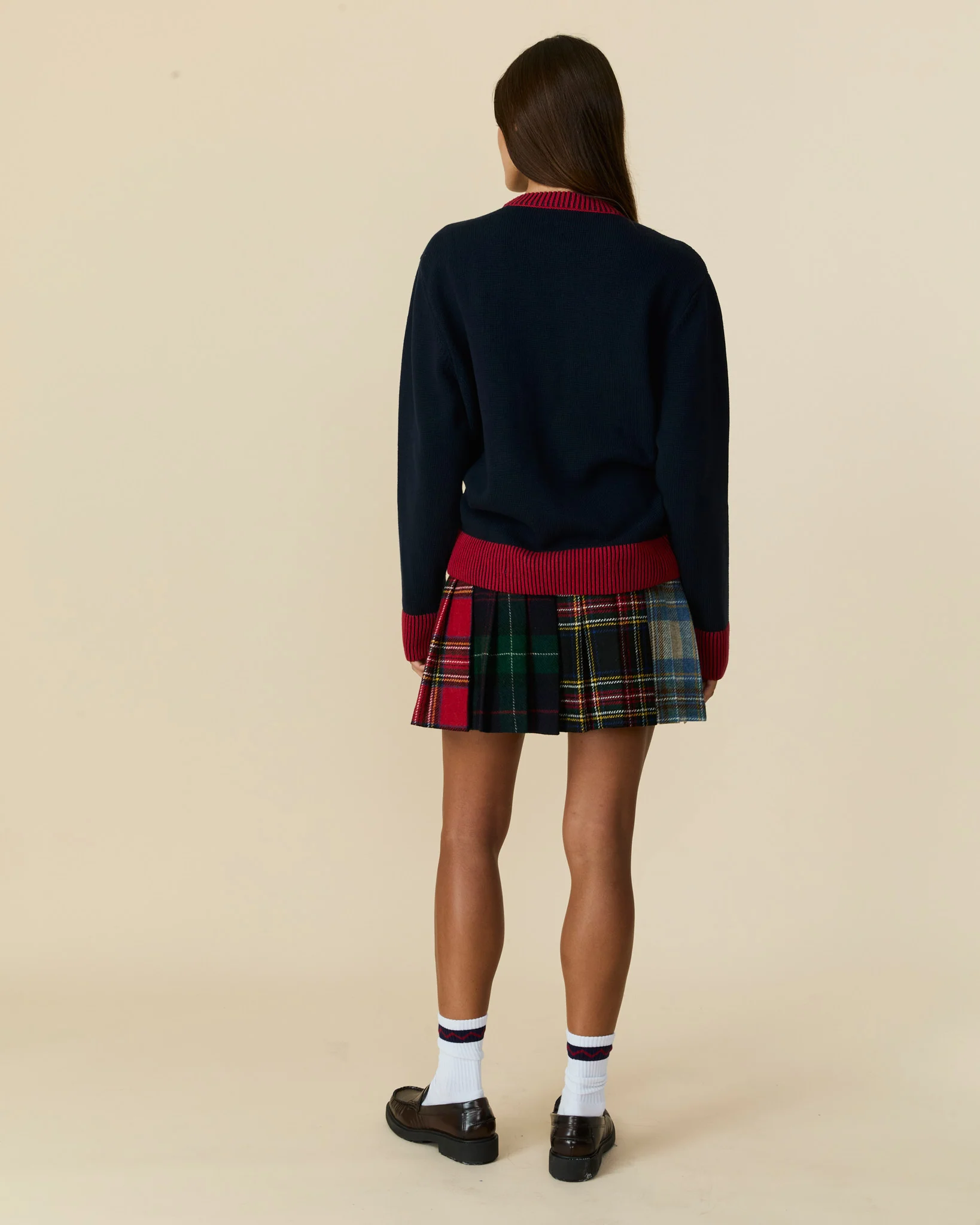 Cotton Bear Sweater Navy - Image 6