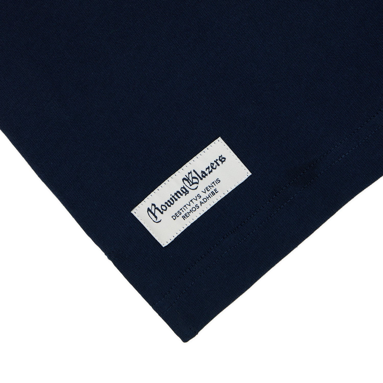 Men's Cotton Colorblock Rugby Navy and Green - Image 5