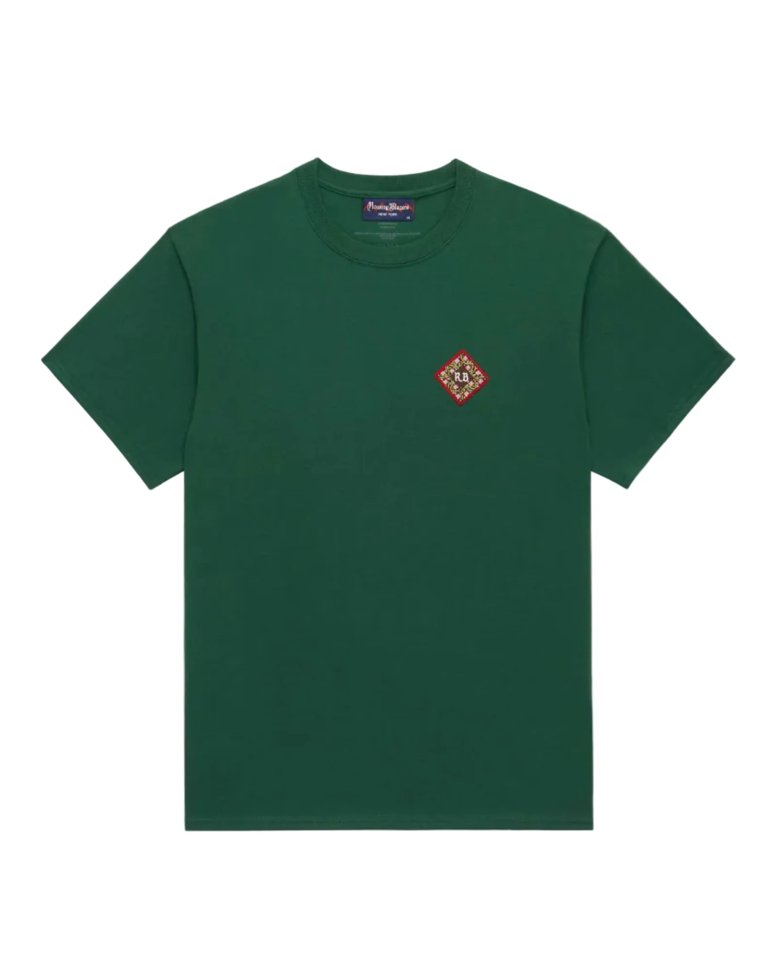 Men's Cotton Patch T-Shirt Green