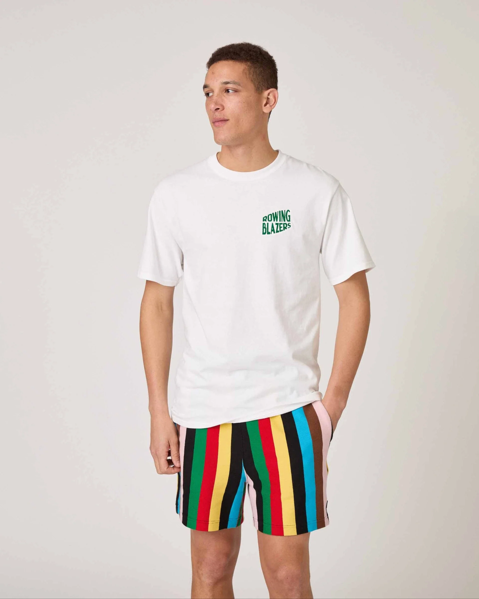 Men's Cotton T-Shirt White - Image 3