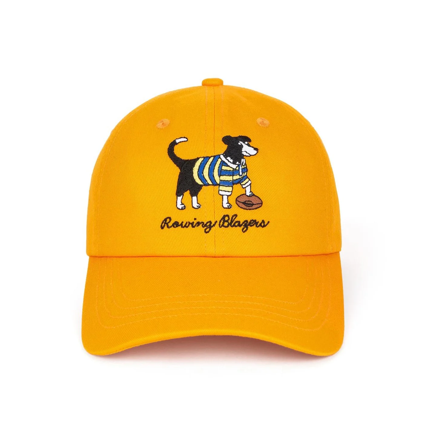 Men's Dog Hat Orange