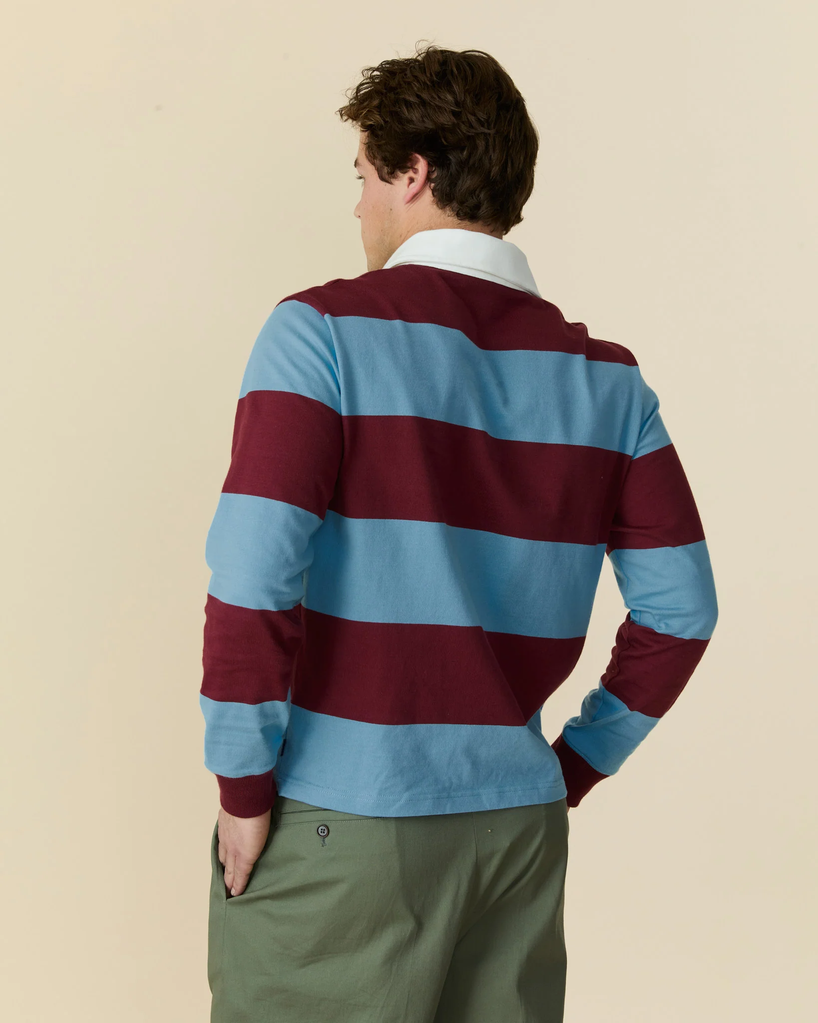Men's Pooh Cotton Rugby Blue Multi - Image 4