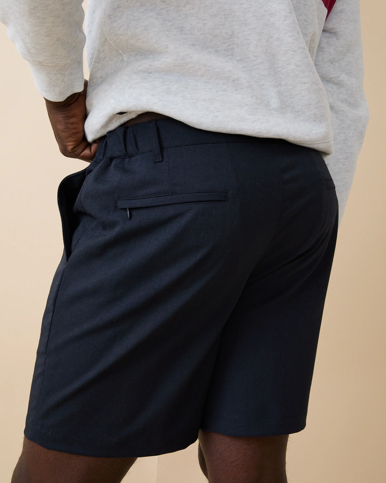 Men's Tech Short Navy - Image 4