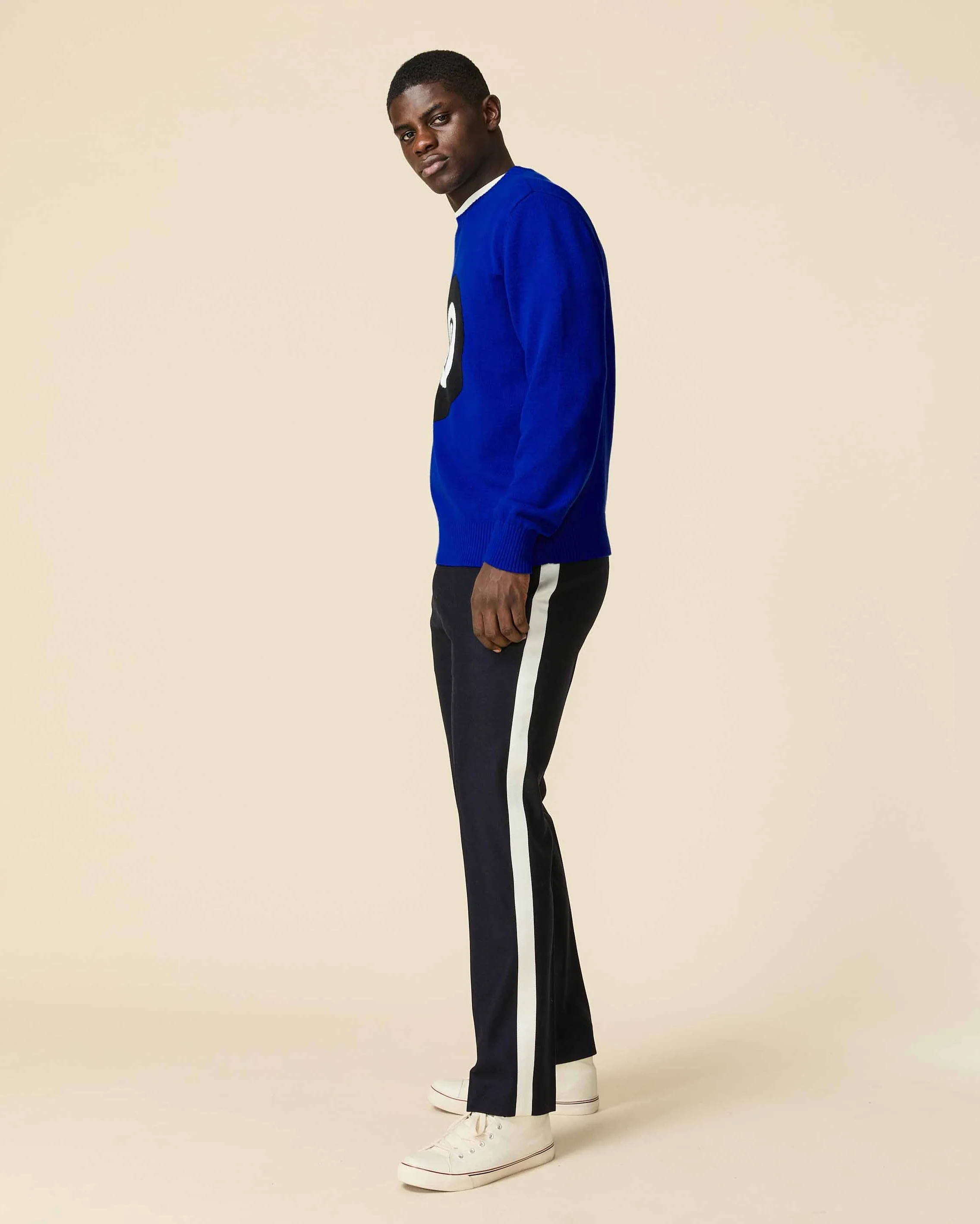 Men's Tuxedo Pant Navy - Image 2