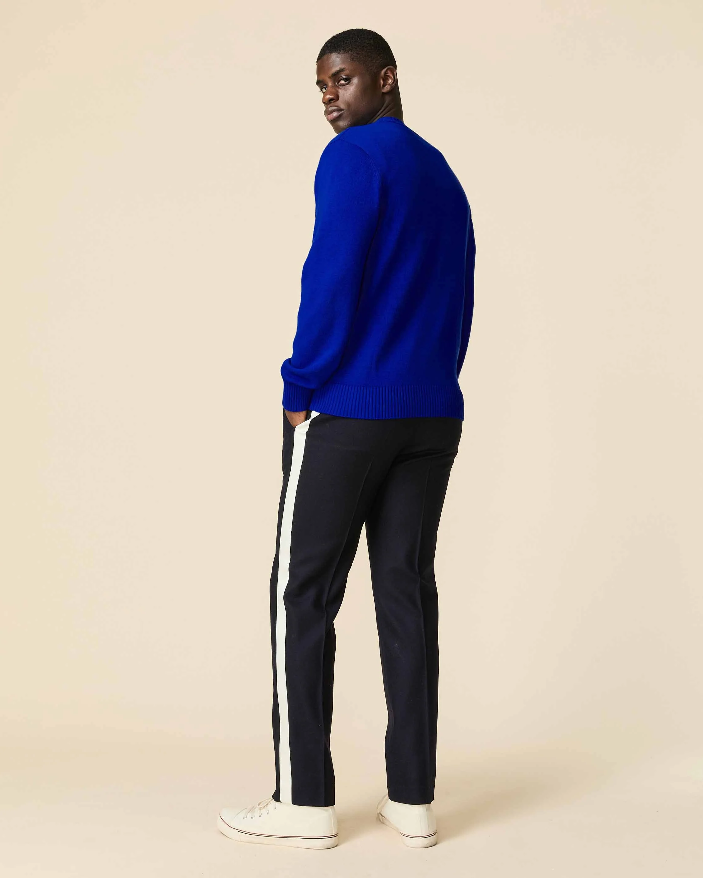 Men's Tuxedo Pant Navy - Image 5