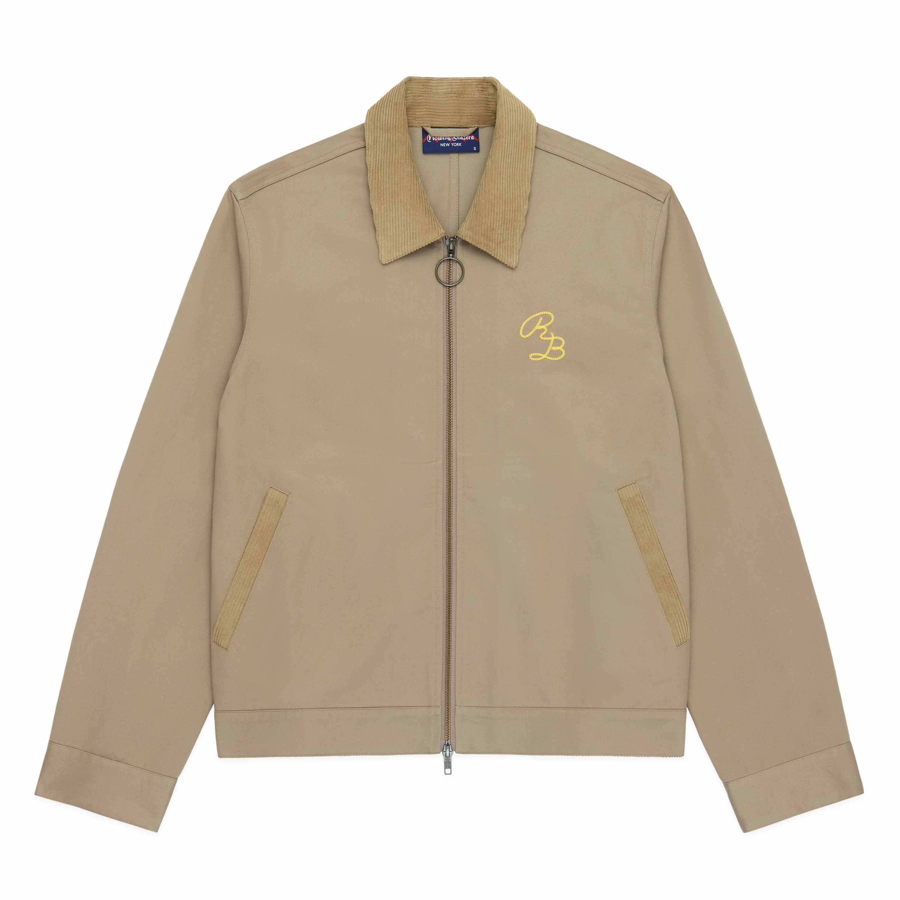 Men's Twill Work Jacket Khaki