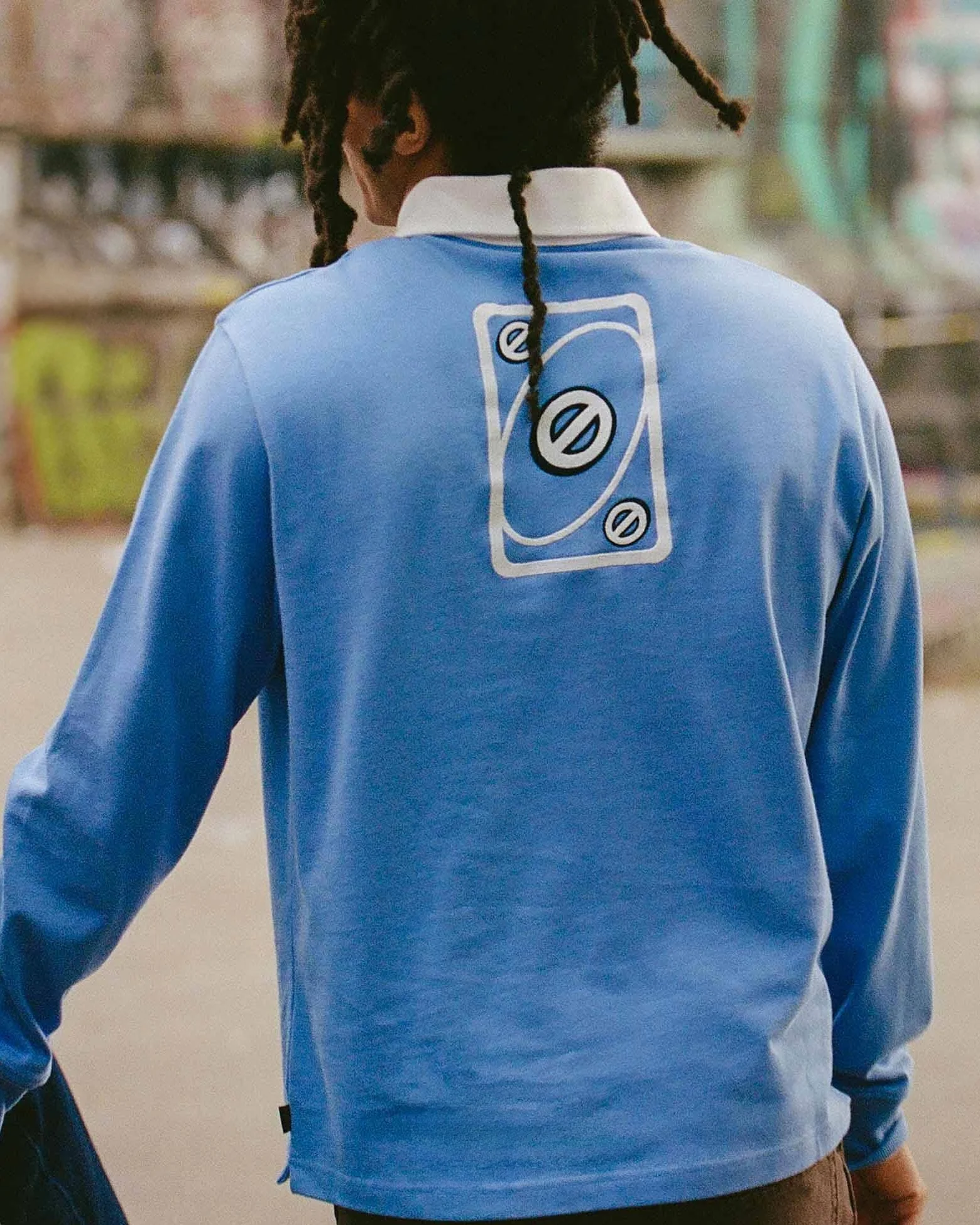 Men's UNO™ Cotton Rugby Blue - Image 5