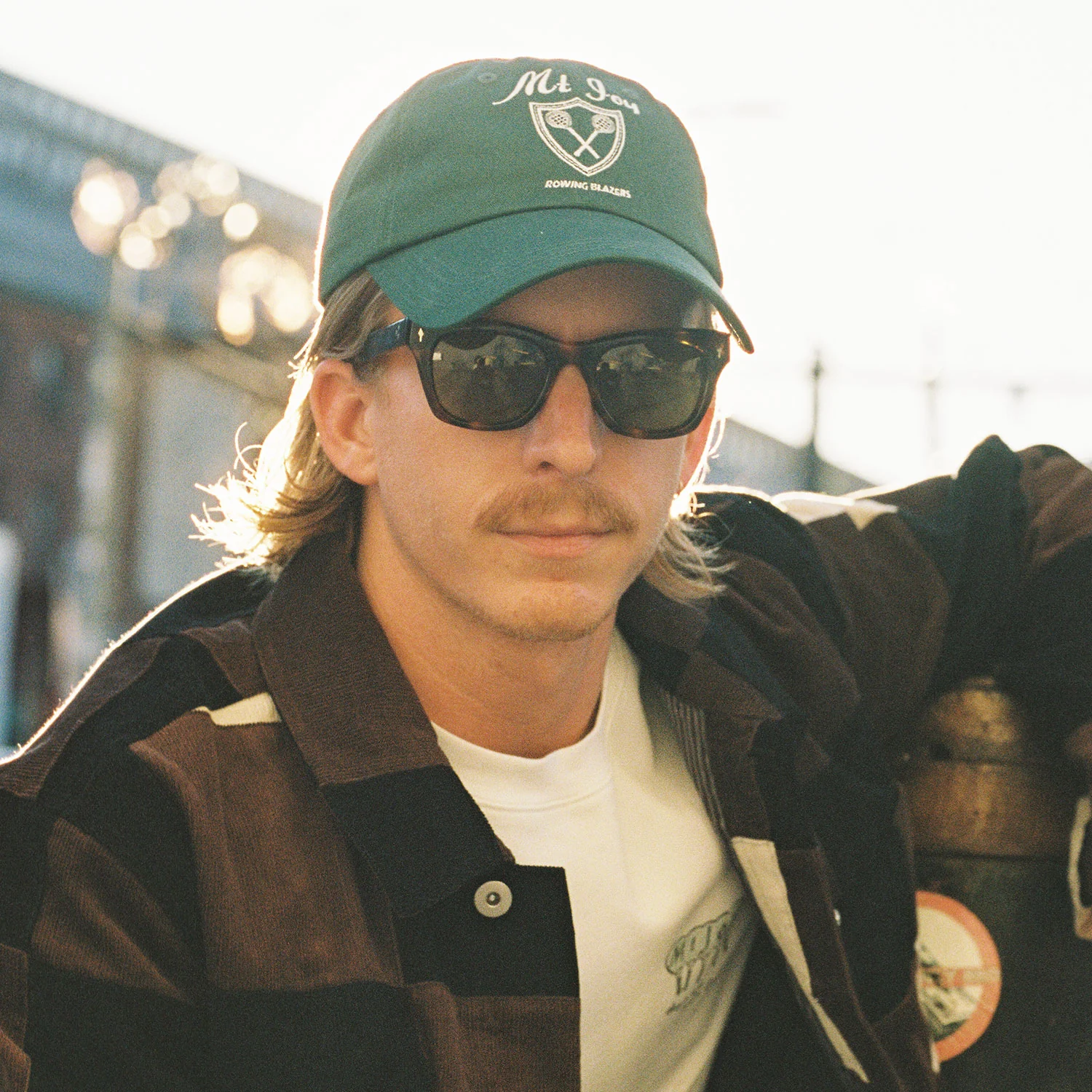 Mt. Joy Baseball Hat Green - Image 6