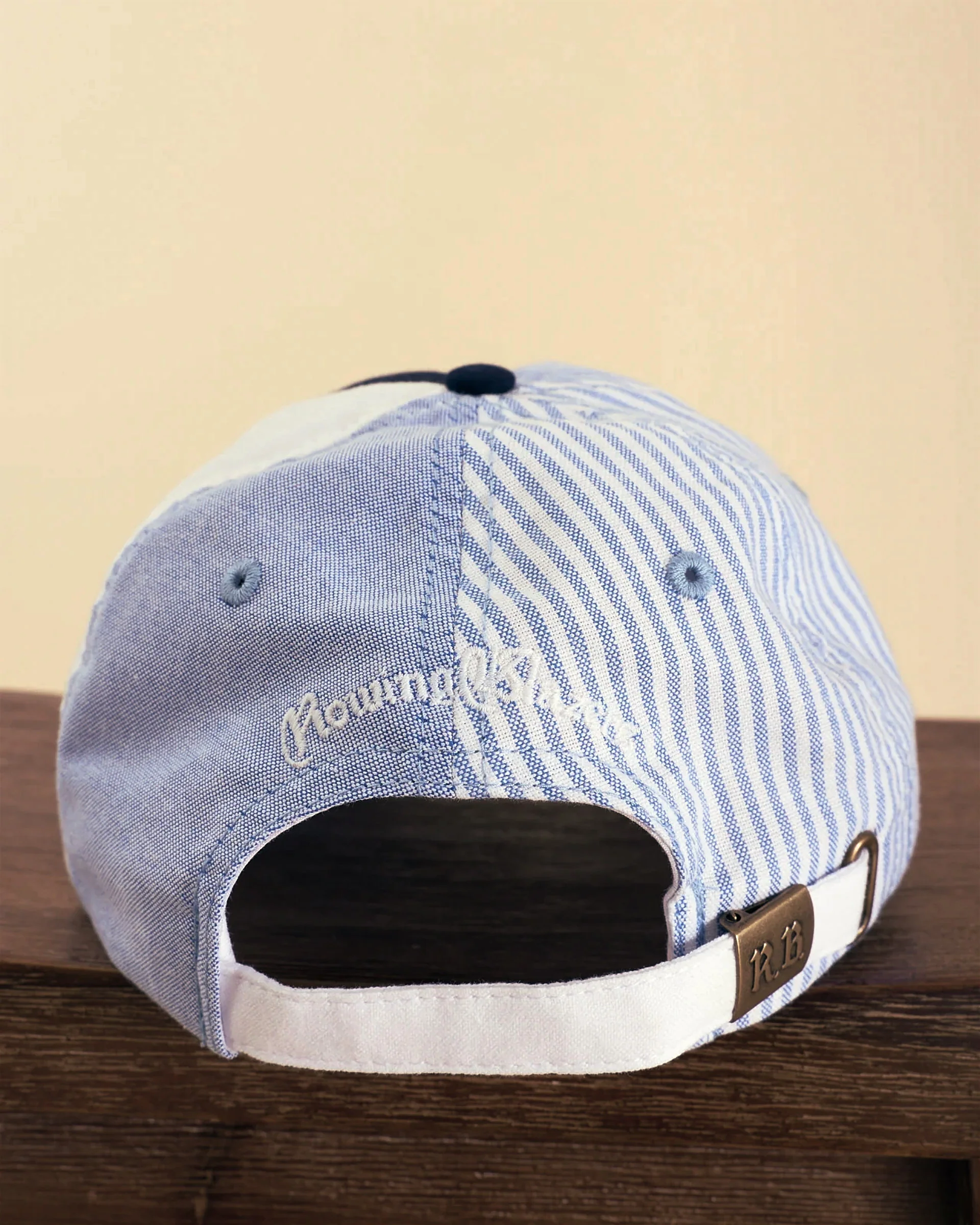 Paddington Color Block Baseball Cap Blue Color Block - Image 4