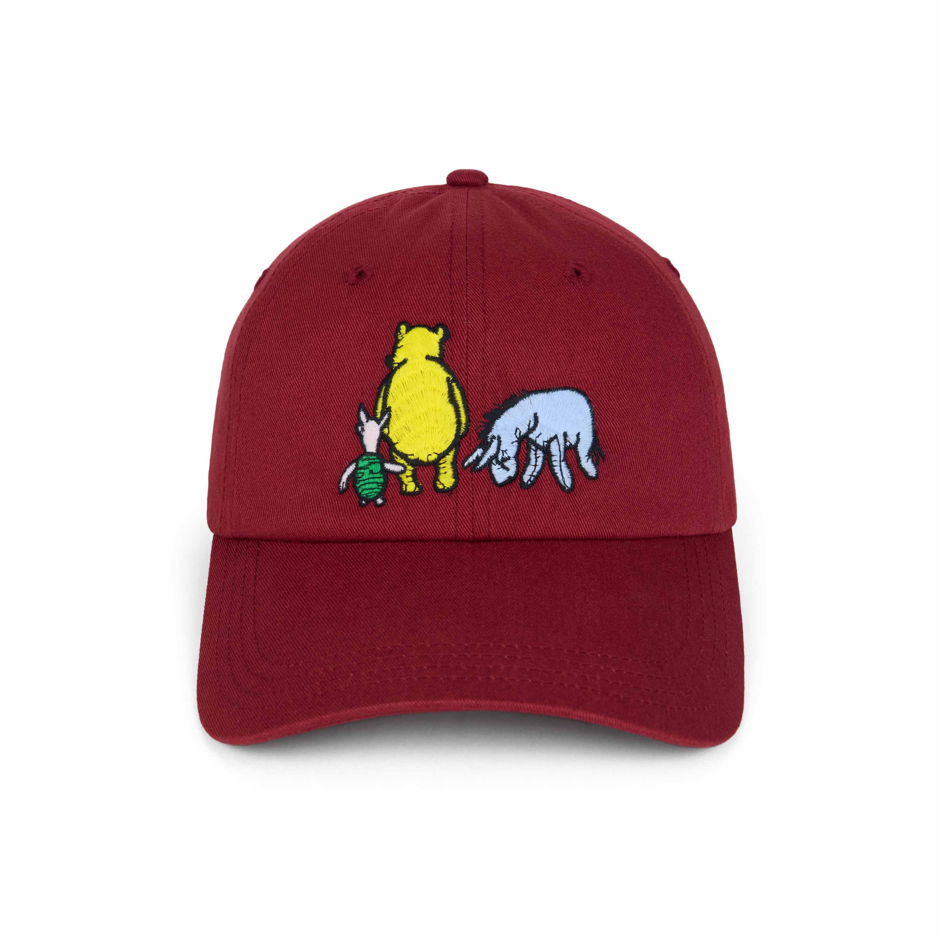 Winnie-the-Pooh Baseball Cap Maroon