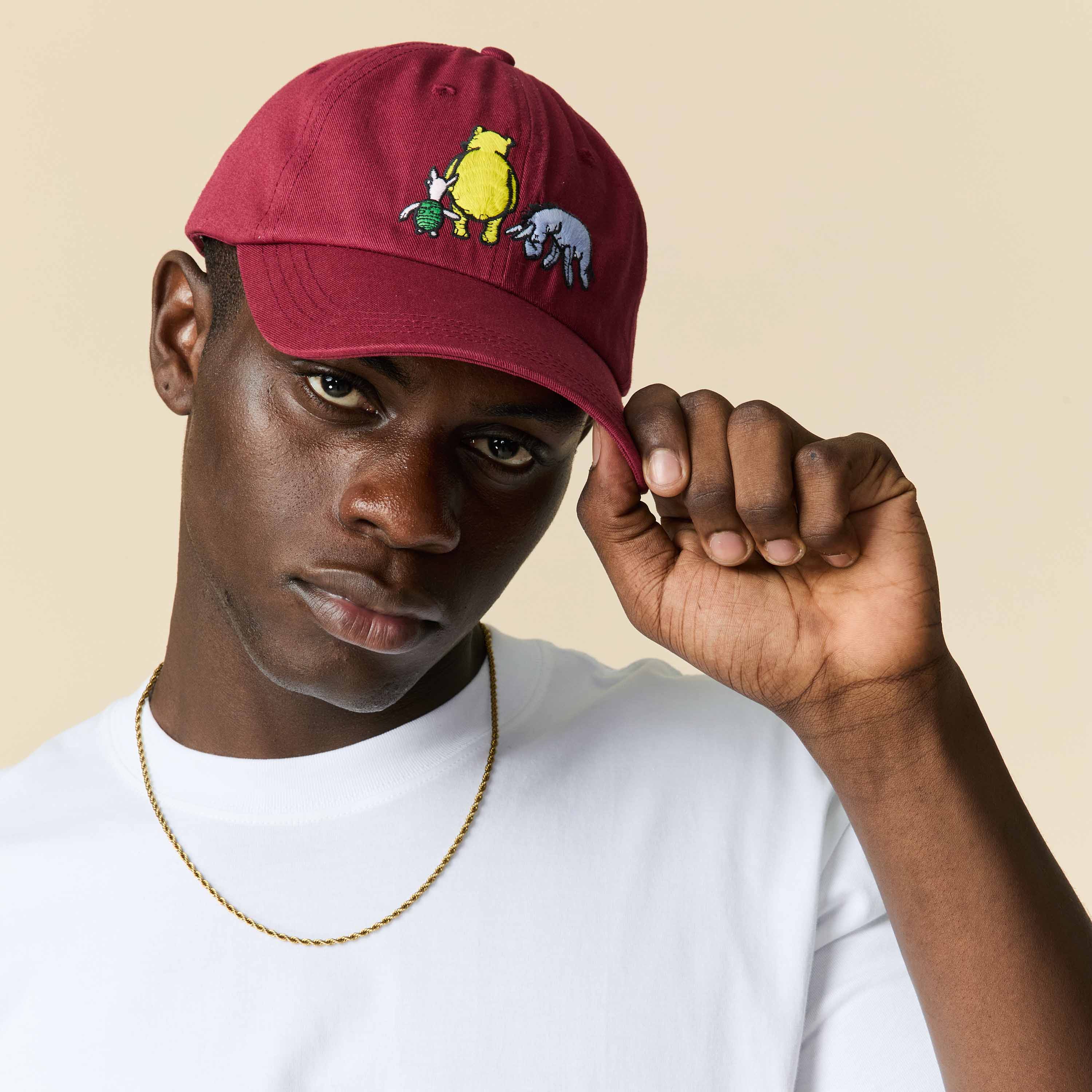 Winnie-the-Pooh Baseball Cap Maroon - Image 6