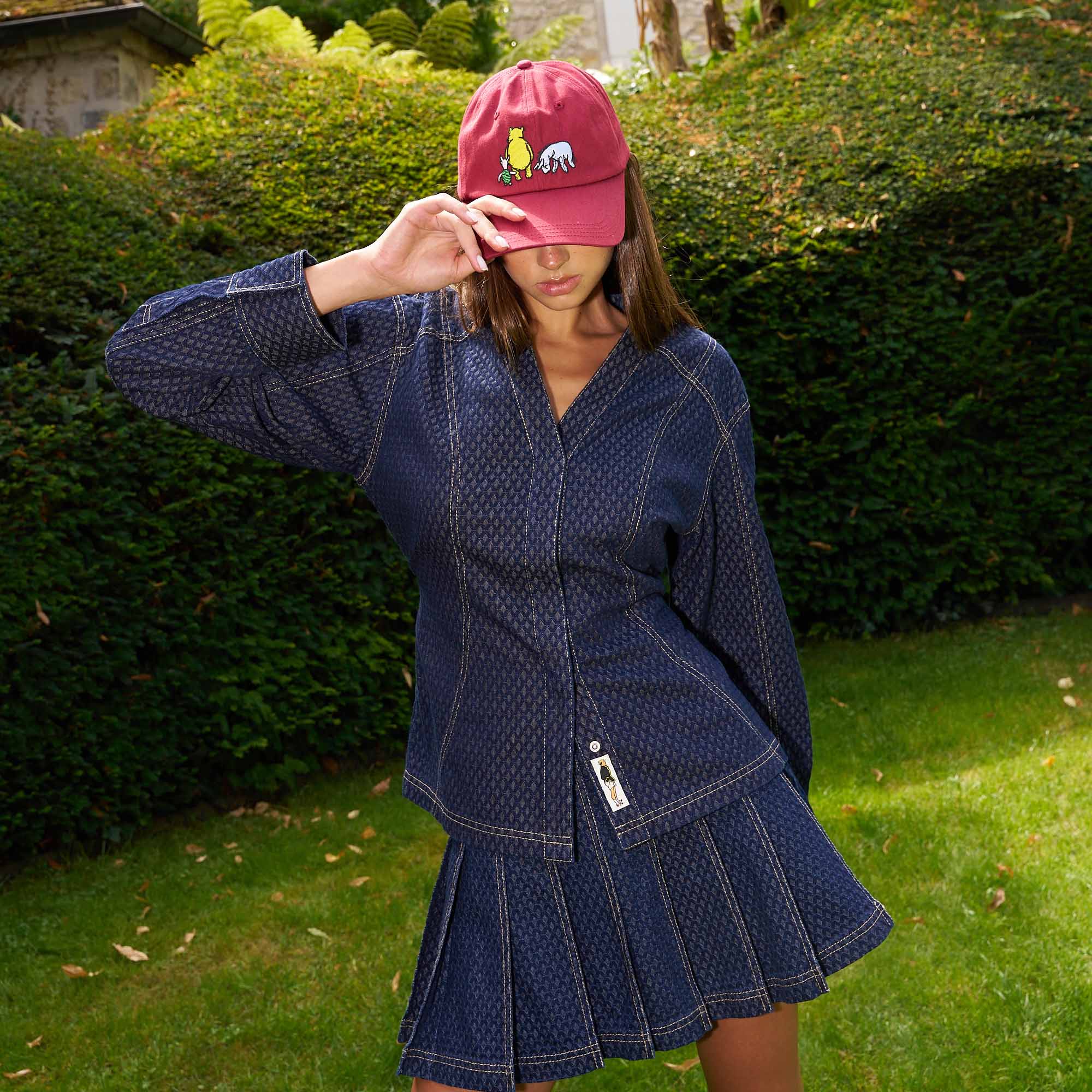 Winnie-the-Pooh Baseball Cap Maroon - Image 7