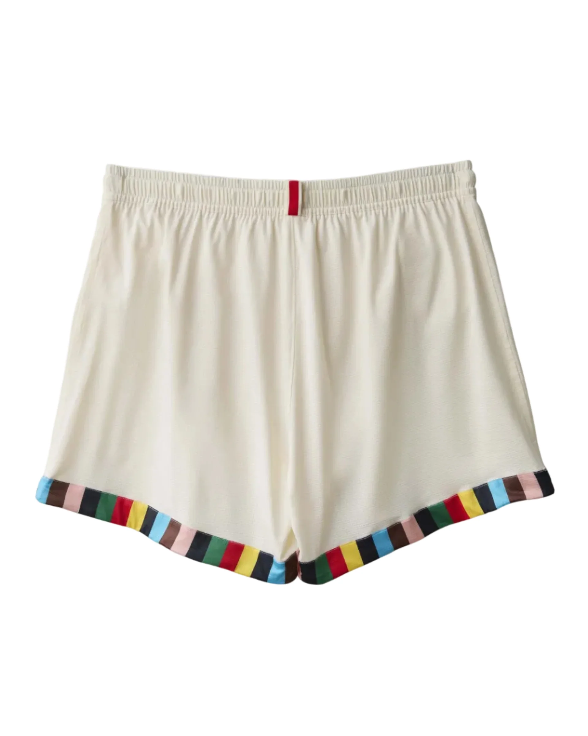 Tracksmith Men's Grand Shorts Ivory/Multi - Image 4