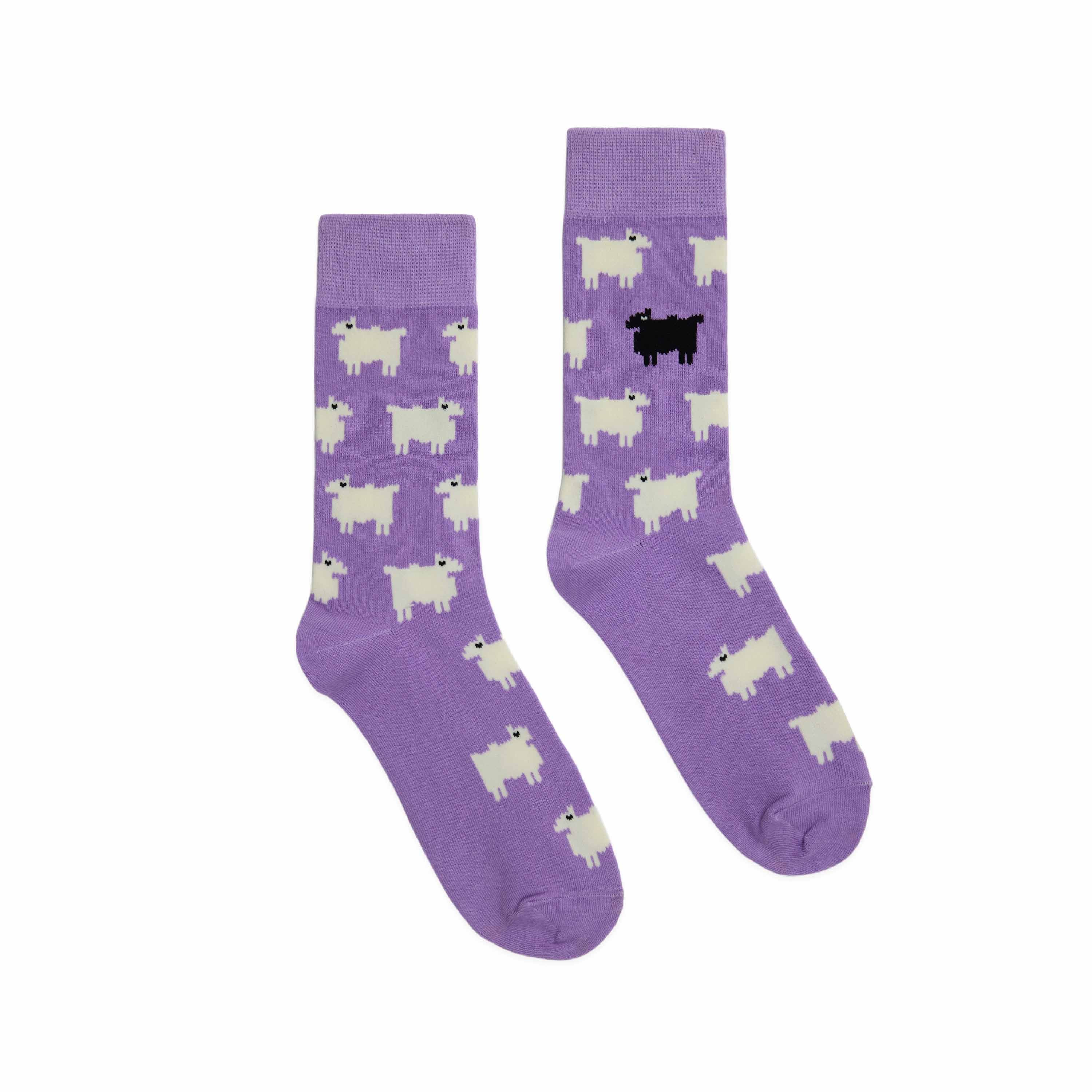 Sheep Socks Lavender - Image 2