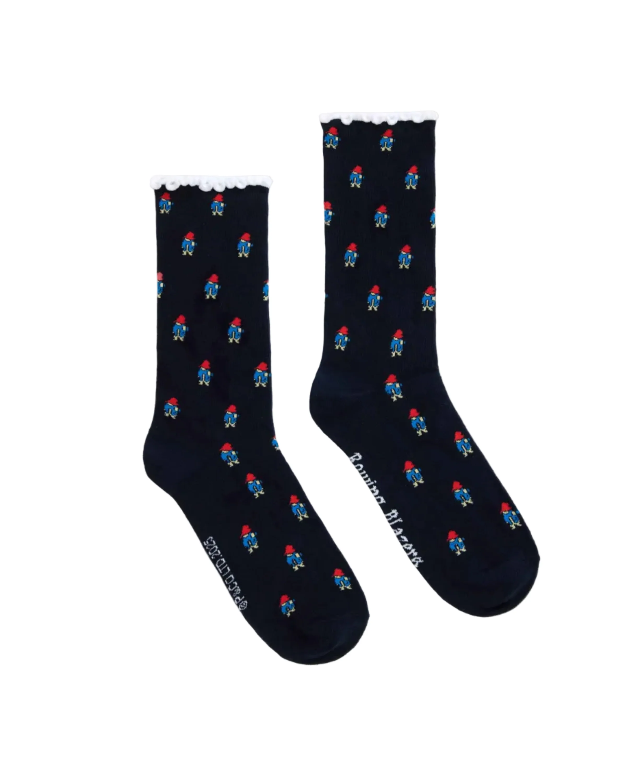 Women's Paddington Socks Navy - Image 2