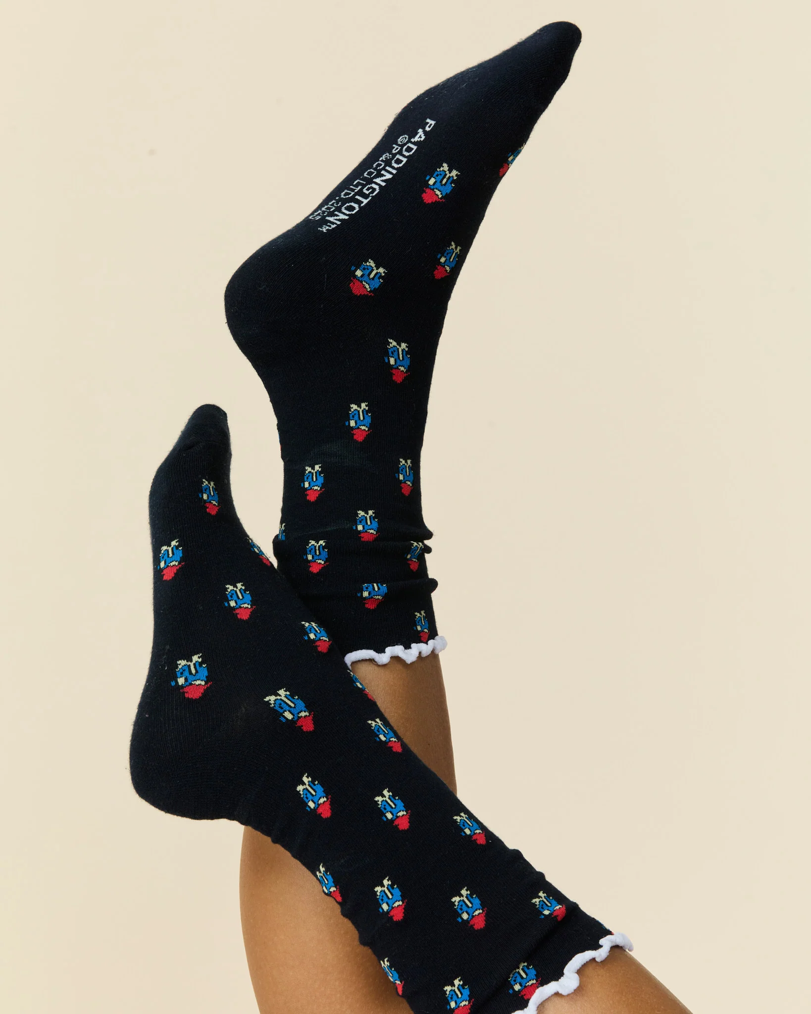Women's Paddington Socks Navy - Image 3