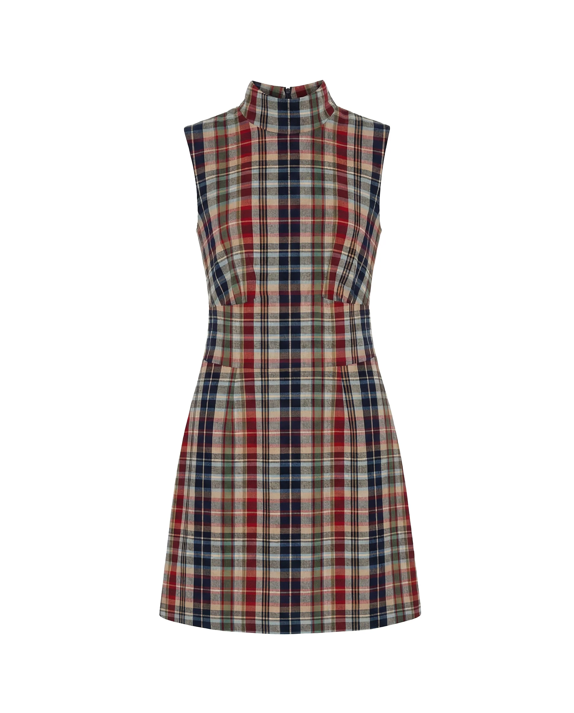 Women's Plaid Dress Classic Plaid - Image 8