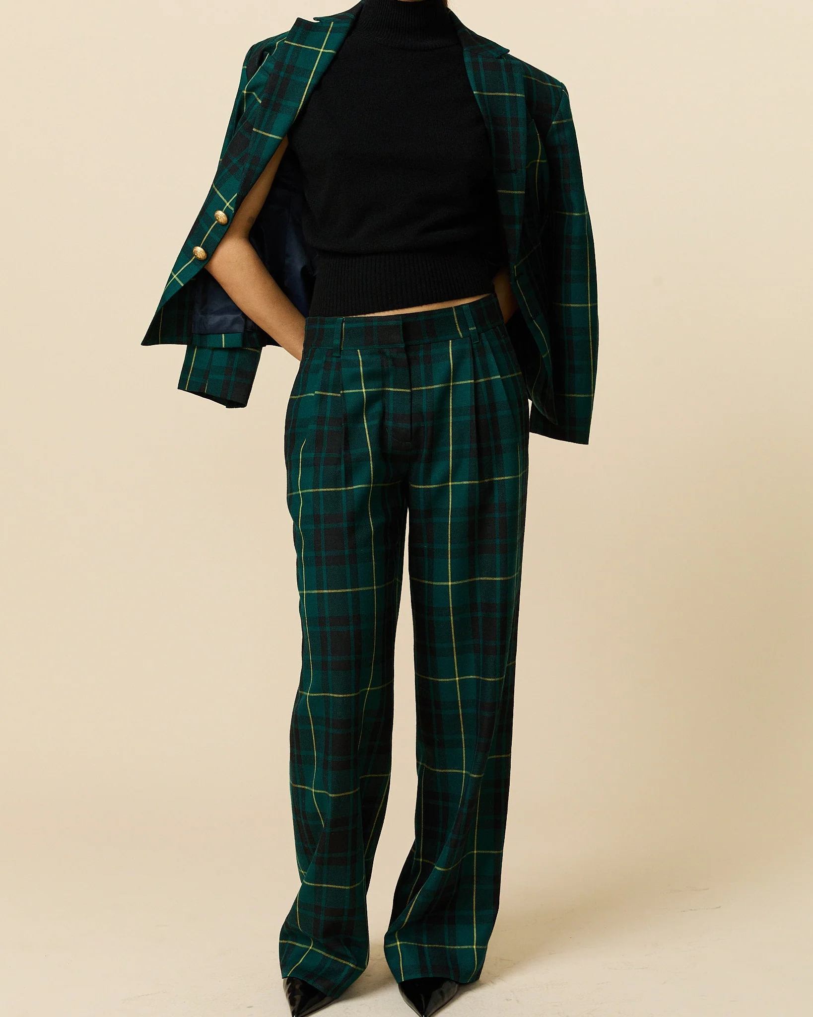 Women's Plaid Tartan Trousers Gordon Modern - Image 4