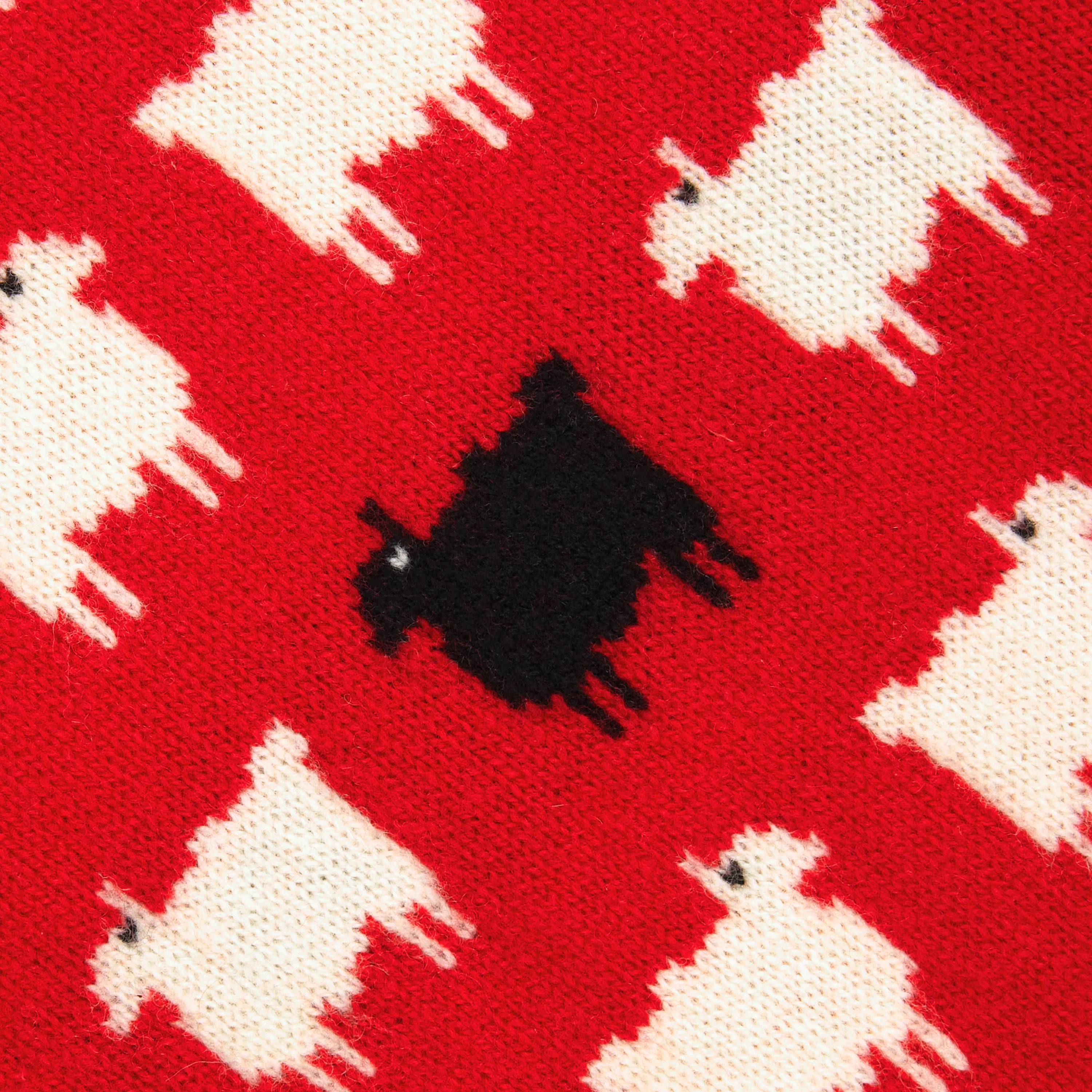 Warm & Wonderful Women's Wool "Diana Edition" Sheep Sweater - Image 6